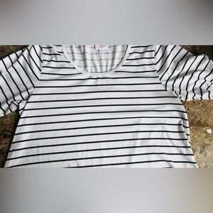 LuLaRoe Morgan shirt sleeve top